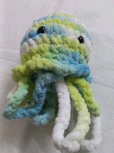 Crocheted Jellyfish Plushie