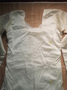 Pretty White Kurta Set