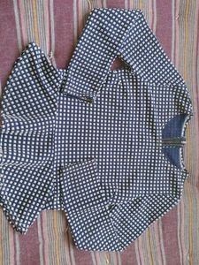 Checkered top for winter ❄️