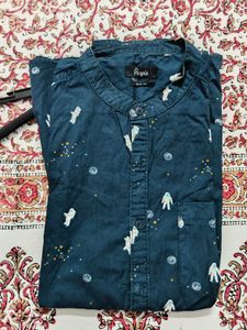 People Printed Mens Shirt
