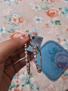 Sparkly Hoop Earrings