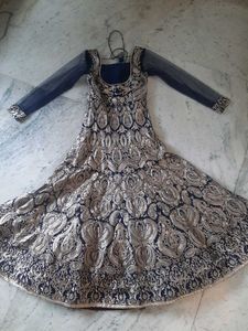 Elegant Embroided Ethnic Gown