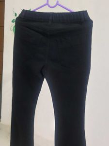 Boot Cut Girls Black Jeans