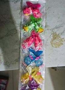 Hair Clips For Kids (Combo Of 6 Pair)
