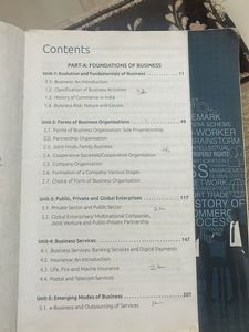 Class XI Business Studies Book