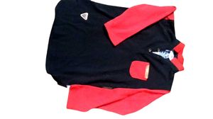 Color Block Long Sleeve  T-Shirt
