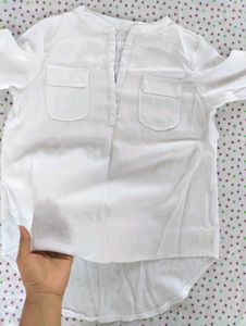 White Tunic Top