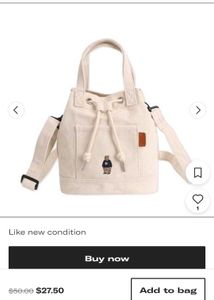 WHO A.U Steve Canvas Bucket Bad