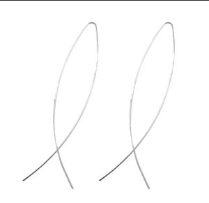 Silver Drop Earrings