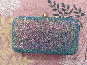 Glitter Multicolour Clutch