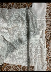 White Chikenkari Kurta 🤍