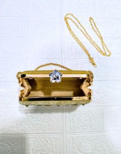 Embroidered Clutch Bag