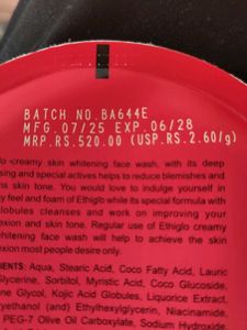 Ethiglo Face Wash For Skin Whitening