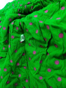 Pink &amp; Green Kurta Set