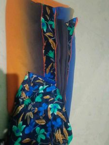 Elegant Floral Saree