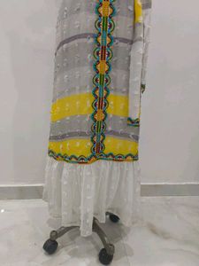 Elegant Embroidered Caftan Dress