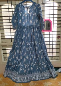 Handloom Anarkali Totally New