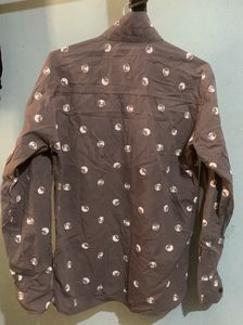 Printed Design Full Sleeves Shirt For Mens