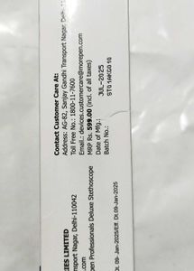 Dr. Morepen Professionals Stethoscope