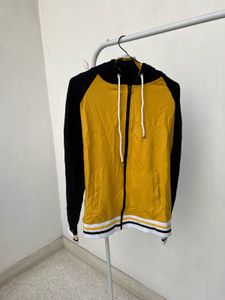 Stylish Yellow &amp; Black Hoodie