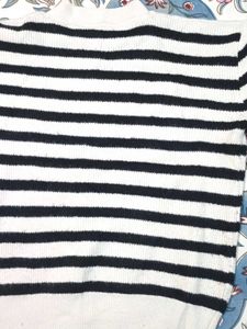 Striped Knit Sweater