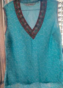 Biba Embroidered Top