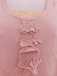 Peach Pinky Top