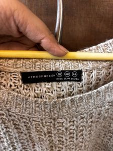 Cozy Knit oversized Sweater - free size