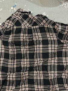 DNMY Plaid Button-Up Shirt