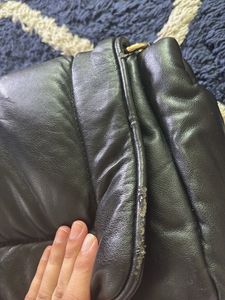 Mango Quilted Envelope Clutch