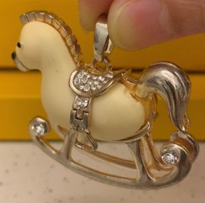 Rocking Horse Pendant Necklace