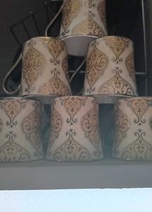6 Pcs Tea / Coffee Cups
