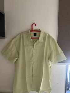 Striped Button-Down Shirt