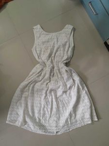 Net Pattern Dress