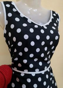 Polka Dot Dress Very Pretty No Defect🌸💕