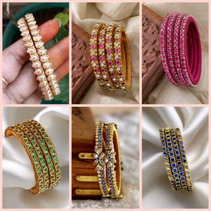 silk thread Bangle  One Set