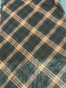Brown Check Cute Dress