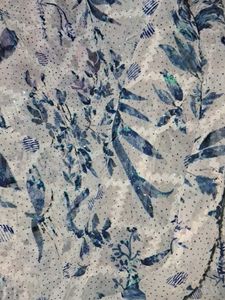 Floral Print Fabric Scarf