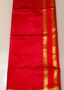 Elegant Red Saree