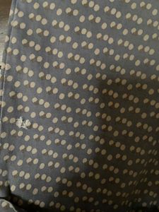 Women’s Gray Printed Ripped Shorts (M)