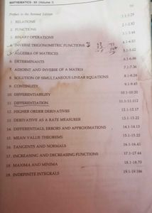 R.D. Sharma Mathematics Class XII, Vol. 1