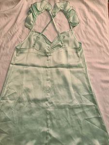 Mint Green Mini Dress