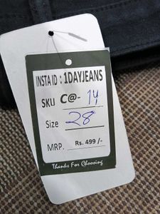 C@14 Size-28 Cargo Jeans