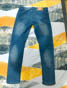 Men&#39;s Blue Casual Denim Jeans
