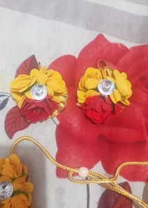 Haldi Function Jewellery Set