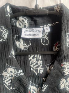 Over Sized Printed Shirt From Only