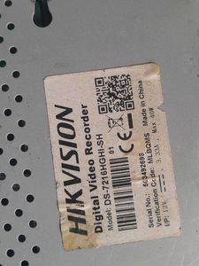 Used Hikvision 16ch Dvr For Spares