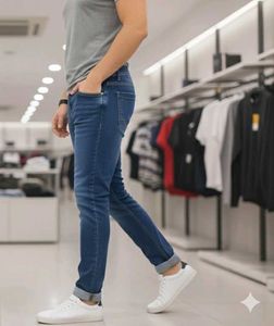 Stylish Blue Denim Jeans