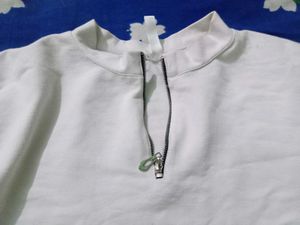 White Long Sleeve Top