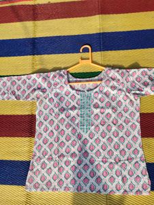 Printed Short Kurti